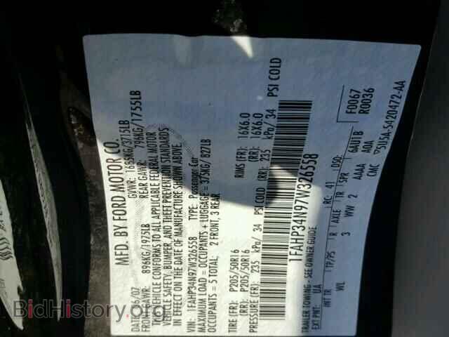 2007 FORD FOCUS - VIN: 1FAHP34N97W326558 - Photo 10