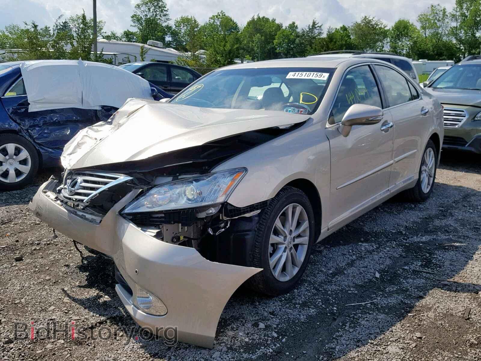 2011 LEXUS ES350 - VIN: JTHBK1EG0B2436450 - Фото 2