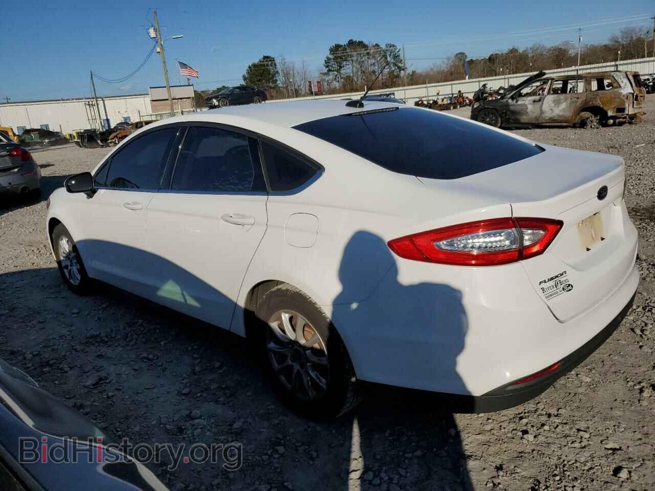 2015 FORD FUSION - VIN: 3FA6P0G77FR123768 - Фото 2