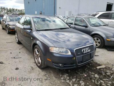 2007 Audi A4 A4 2.0T QU, серый — VIN WAUDF78E17A122182, Copart