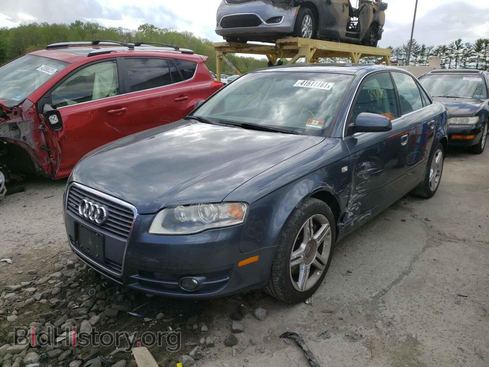 2007 AUDI A4 - VIN: WAUDF78E17A122182 - Фото 2