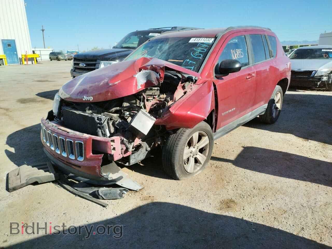 2011 JEEP COMPASS - VIN: 1J4NT1FBXBD176670 - Фото 2