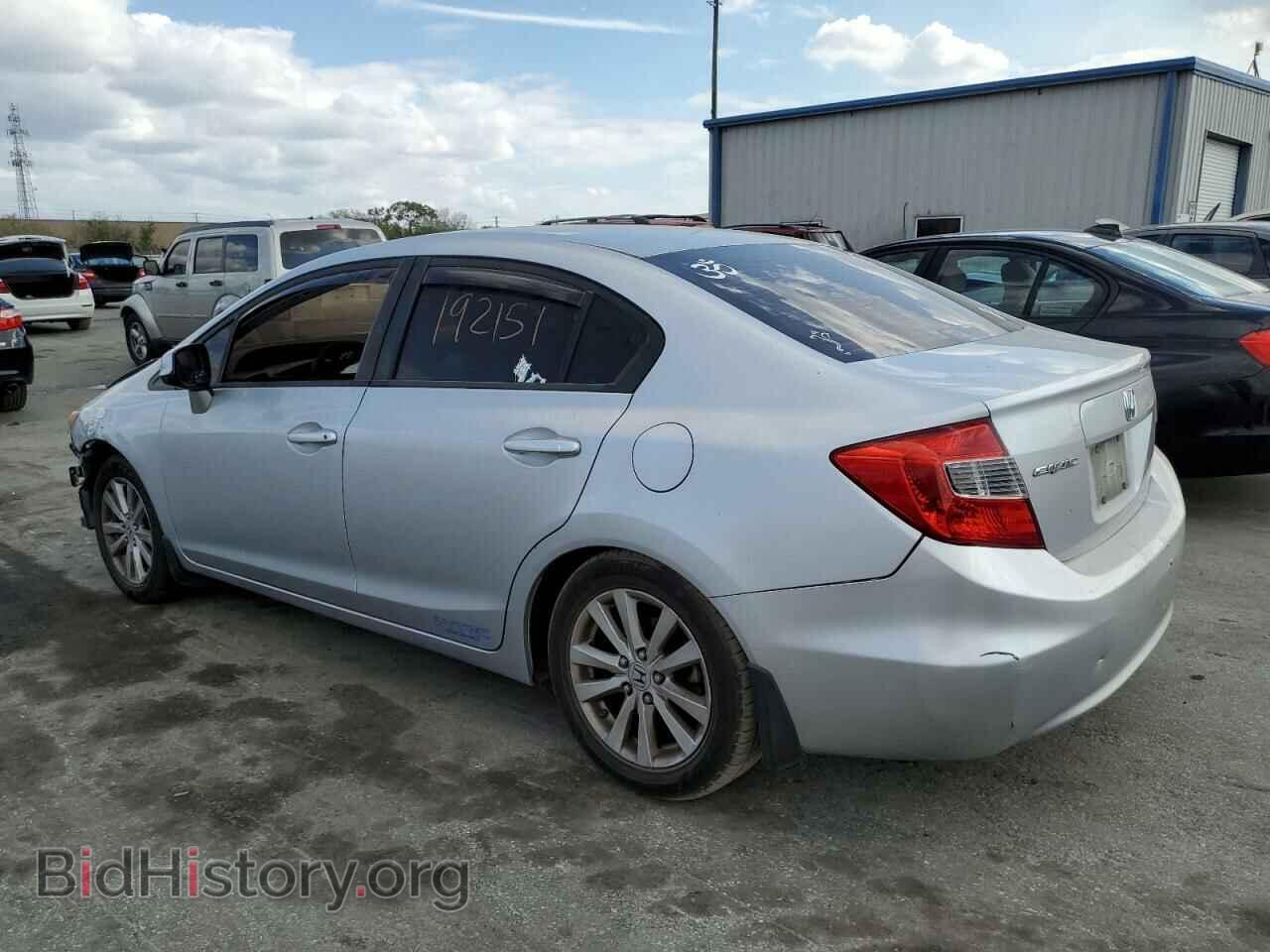 2012 HONDA CIVIC - VIN: 19XFB2F81CE083592 - Фото 2