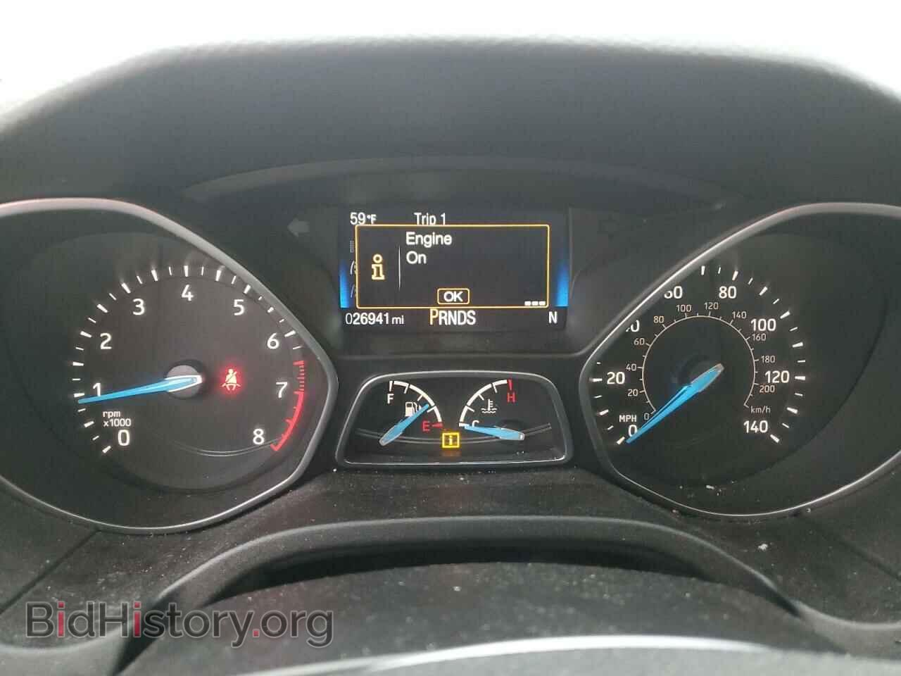 2017 FORD FOCUS - VIN: 1FADP3H25HL348459 - Фото 9