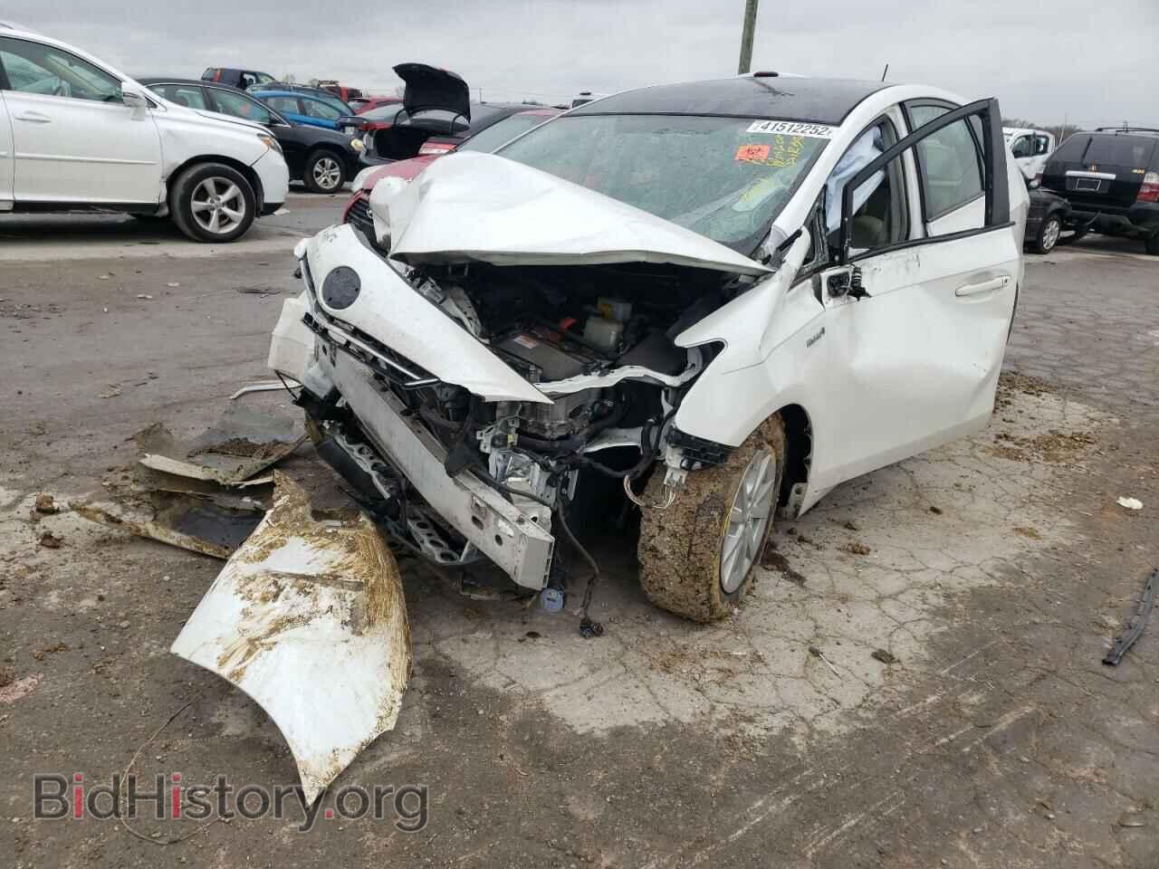 2014 TOYOTA PRIUS - VIN: JTDZN3EU7E3354111 - Фото 2