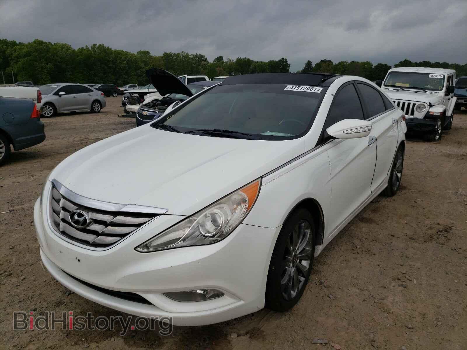 2012 HYUNDAI SONATA - VIN: 5NPEC4AB3CH366742 - Фото 2