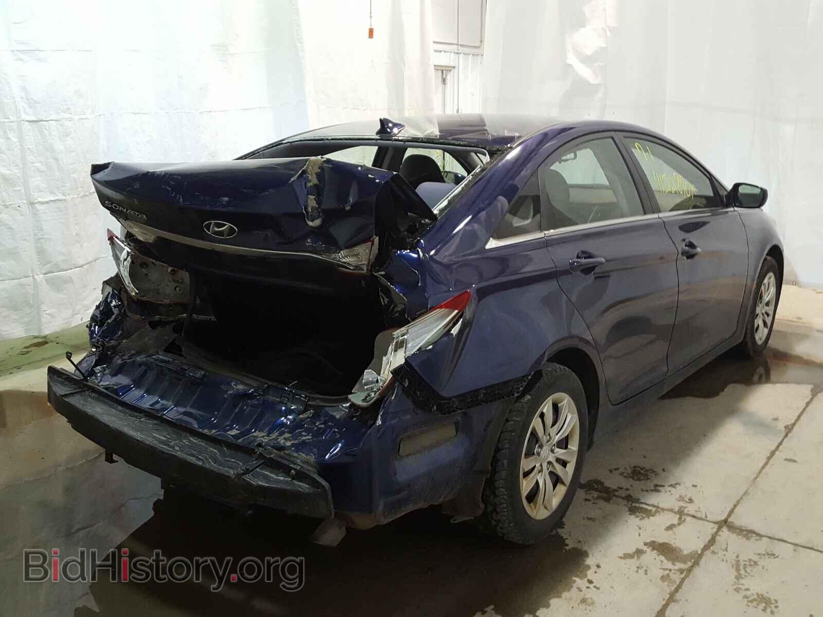 2012 HYUNDAI SONATA - VIN: 5NPEB4AC3CH333333 - Фото 4