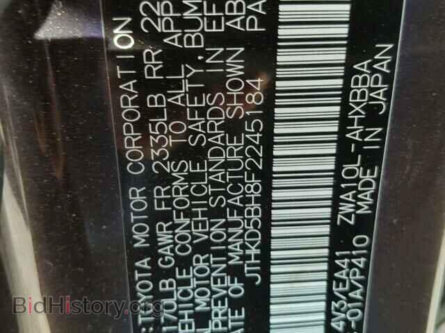 2015 LEXUS CT 200 - VIN: JTHKD5BH8F2245184 - Photo 10