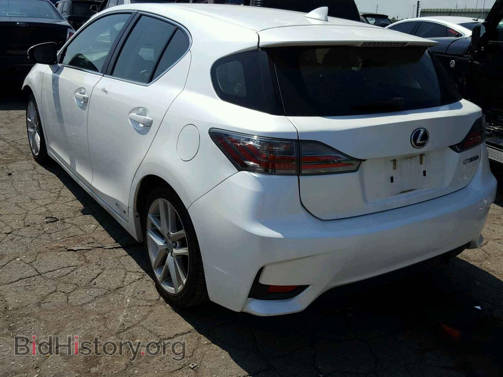 2015 LEXUS CT 200 - VIN: JTHKD5BHXF2226264 - Фото 3