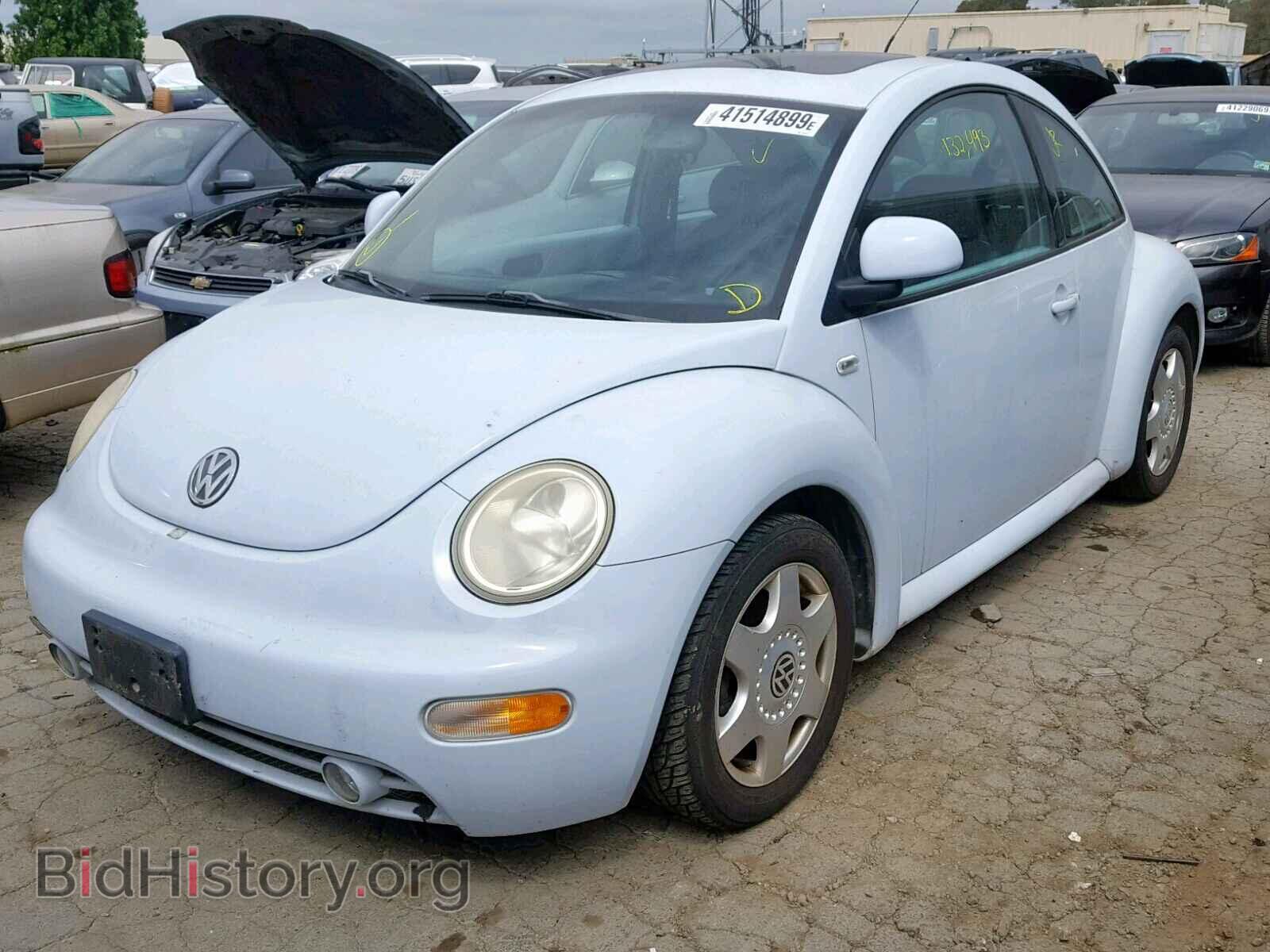 2000 VOLKSWAGEN BEETLE - VIN: 3VWCC21C4YM474399 - Фото 2
