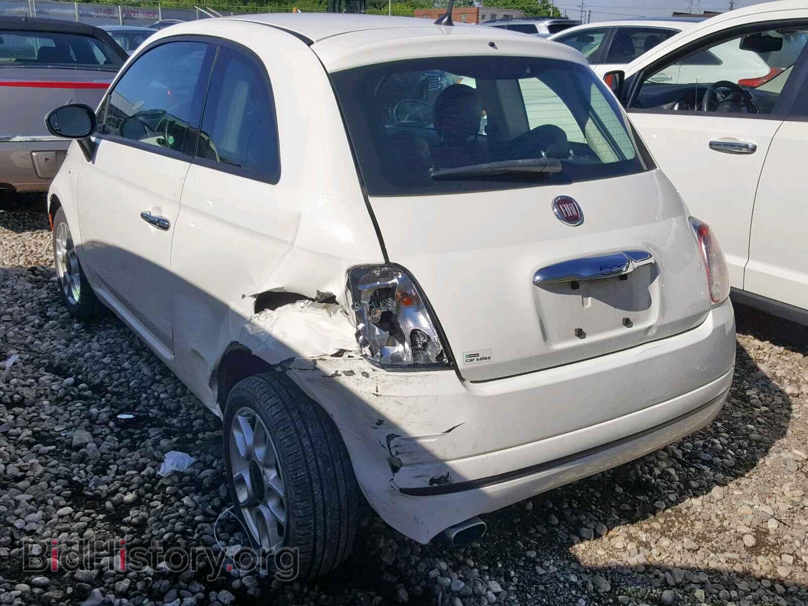 2015 FIAT 500 - VIN: 3C3CFFAR1FT555521 - Фото 3