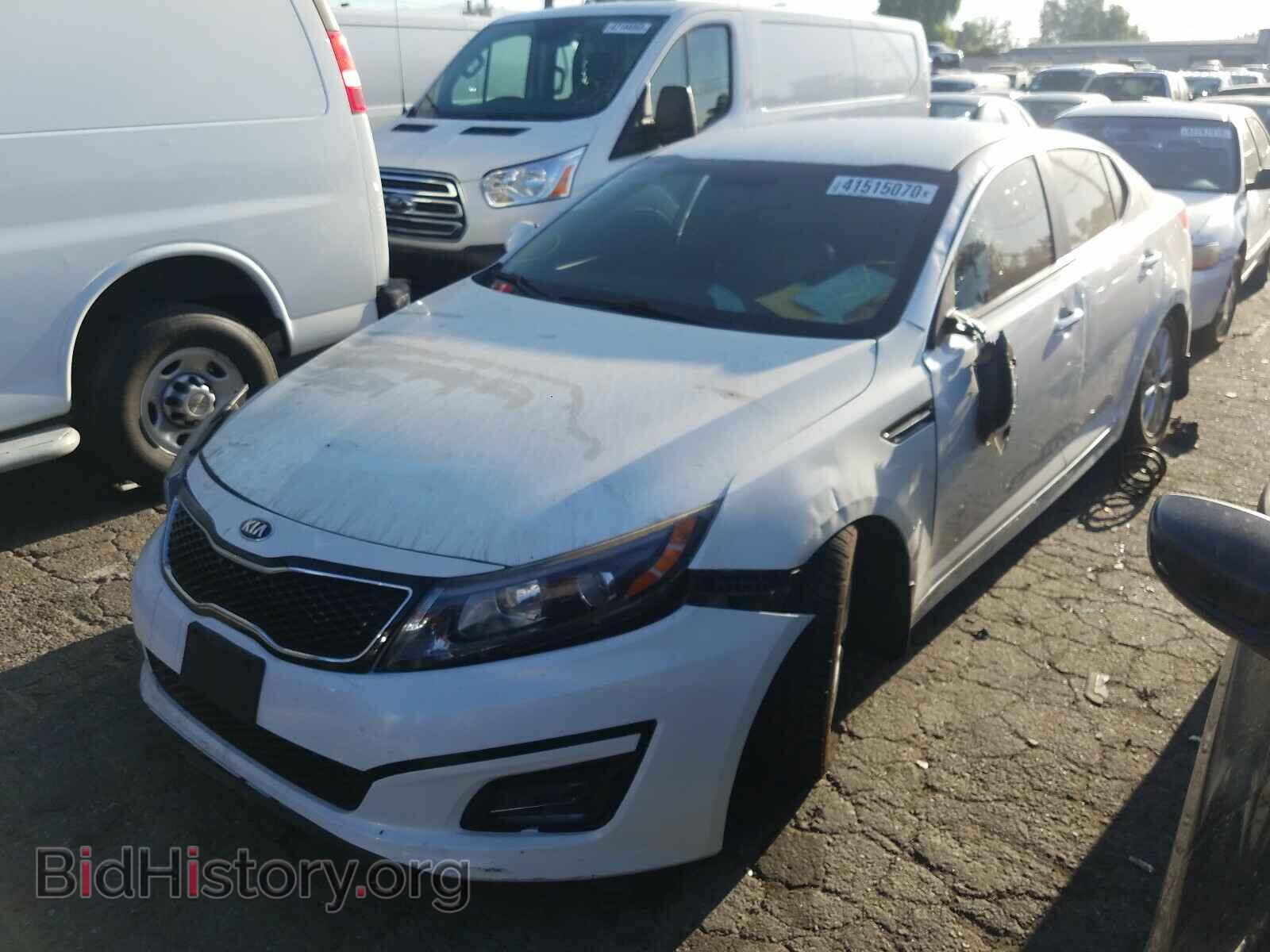 2014 KIA OPTIMA - VIN: 5XXGN4A75EG329334 - Фото 2