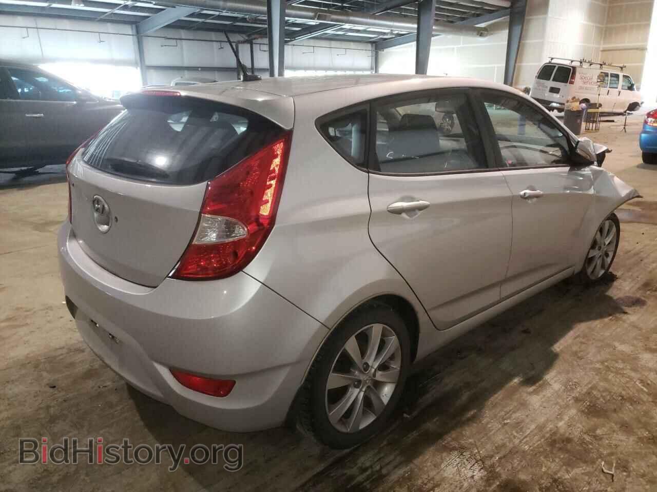 2013 HYUNDAI ACCENT - VIN: KMHCU5AE4DU074265 - Фото 4