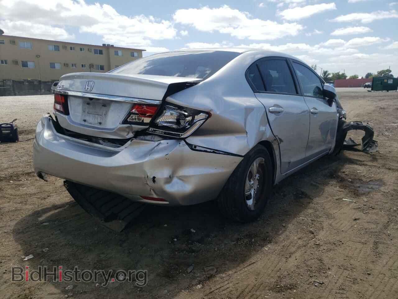 2013 HONDA CIVIC - VIN: 19XFB2F51DE088265 - Фото 4