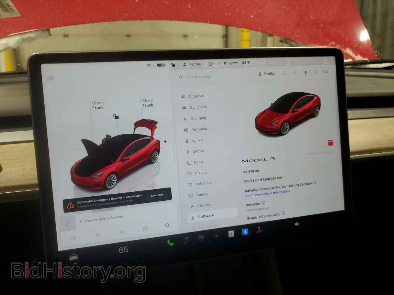 2022 TESLA MODEL 3 - VIN: 5YJ3E1EA6NF288766 - Photo 9