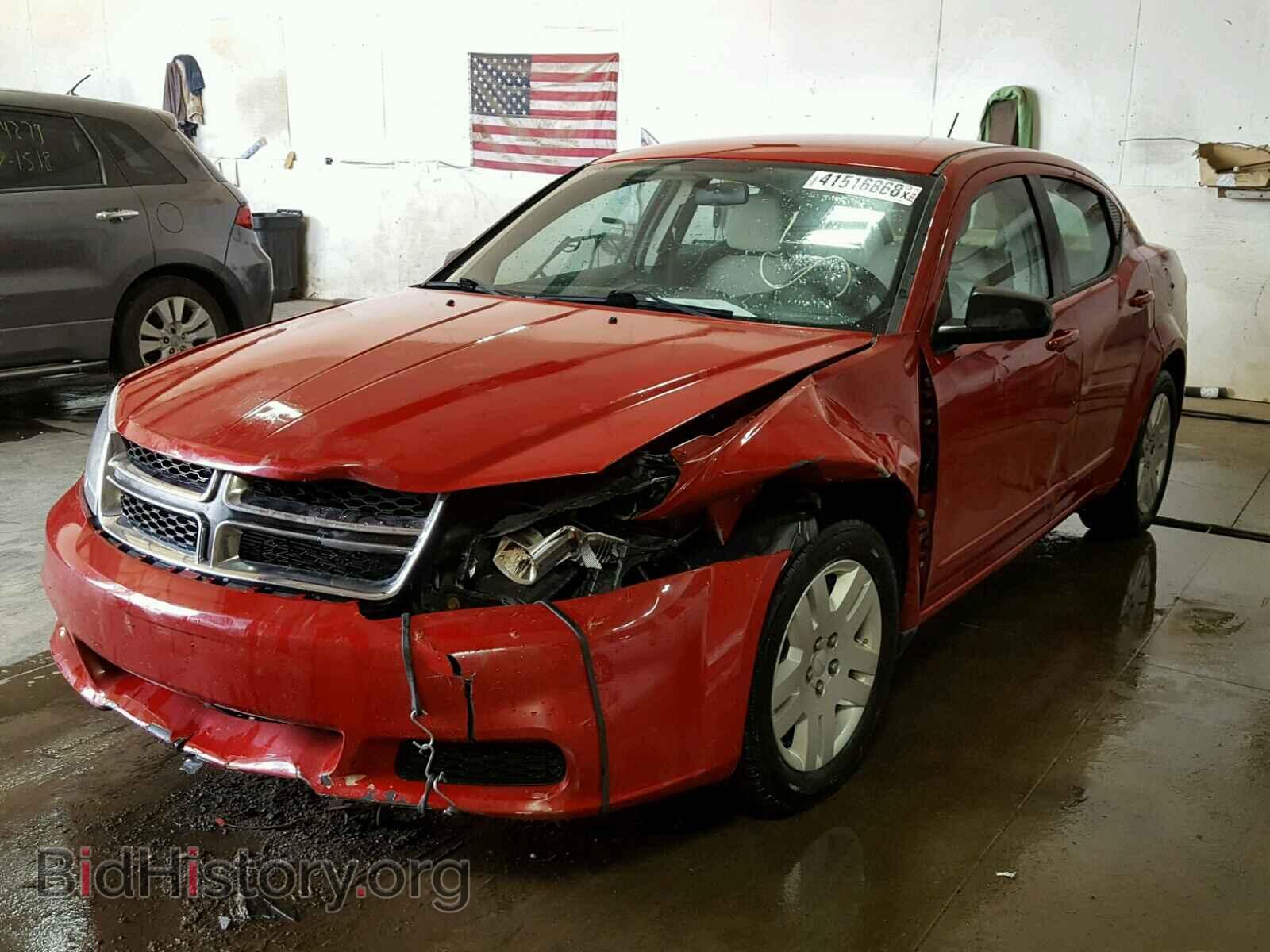 2012 DODGE AVENGER - VIN: 1C3CDZAB0CN209367 - Фото 2