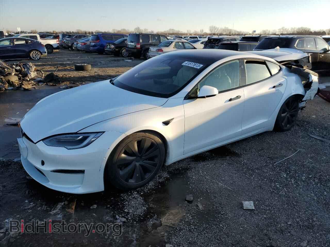 Photo 5YJSA1E5XNF471260 - TESLA MODEL S 2022