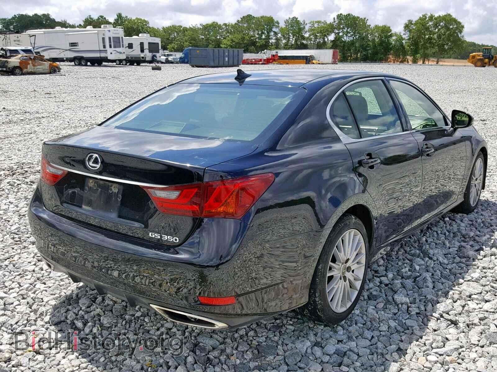 2013 LEXUS GS350 - VIN: JTHBE1BL8D5012671 - Фото 4