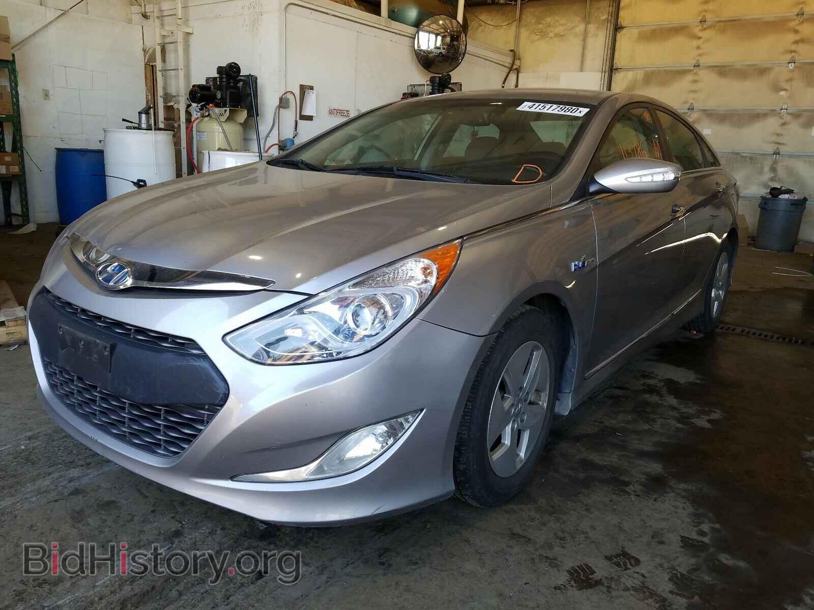2012 HYUNDAI SONATA - VIN: KMHEC4A41CA045688 - Фото 2