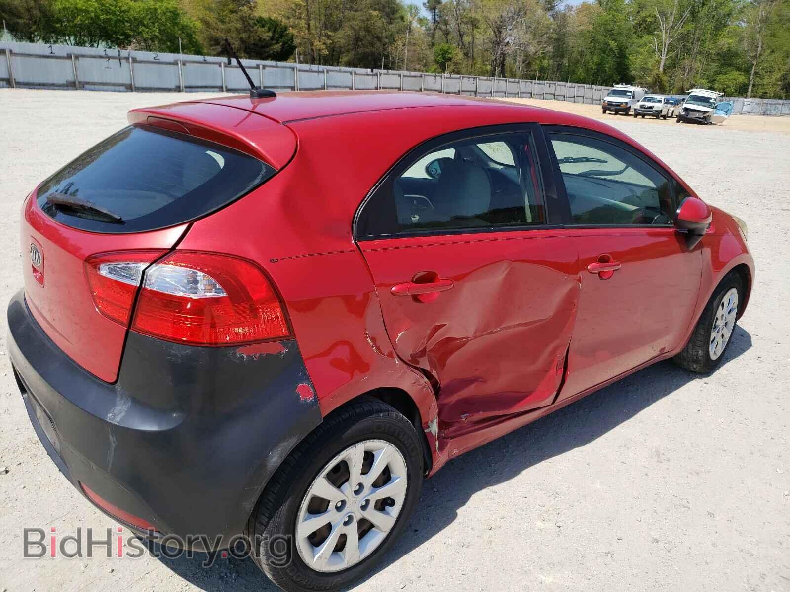 2012 KIA RIO - VIN: KNADM5A30C6026723 - Фото 4