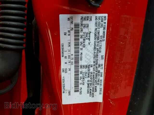 2012 FORD FOCUS - VIN: 1FAHP3F29CL404853 - Фото 10