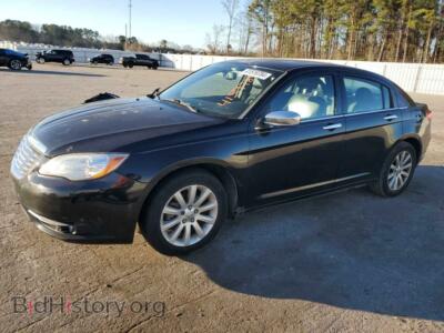 2014 Chrysler 200 Limited, черный — VIN 1C3CCBCG8EN120121, Copart