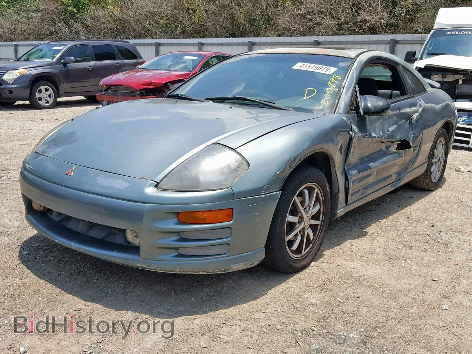 2000 MITSUBISHI ECLIPSE - VIN: 4A3AC44G1YE118712 - Фото 2