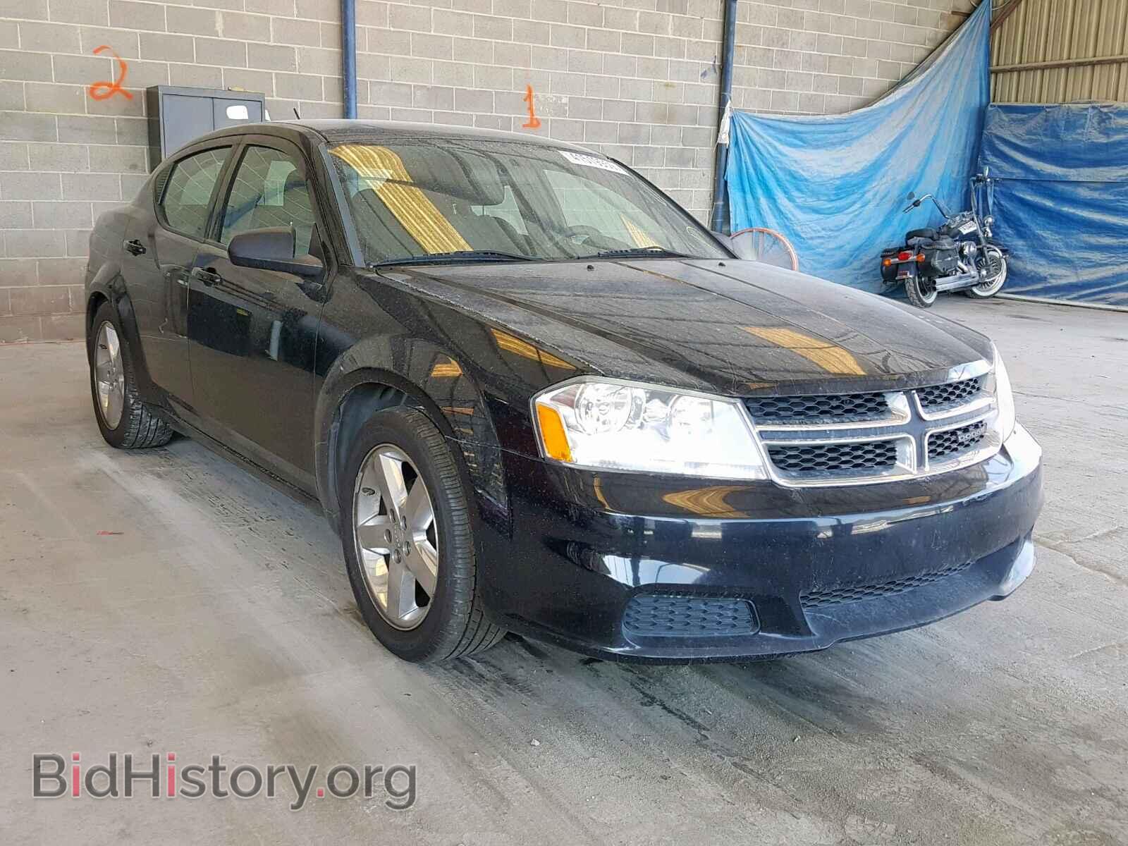 Photo 1C3CDZAB2CN324634 - DODGE AVENGER 2012