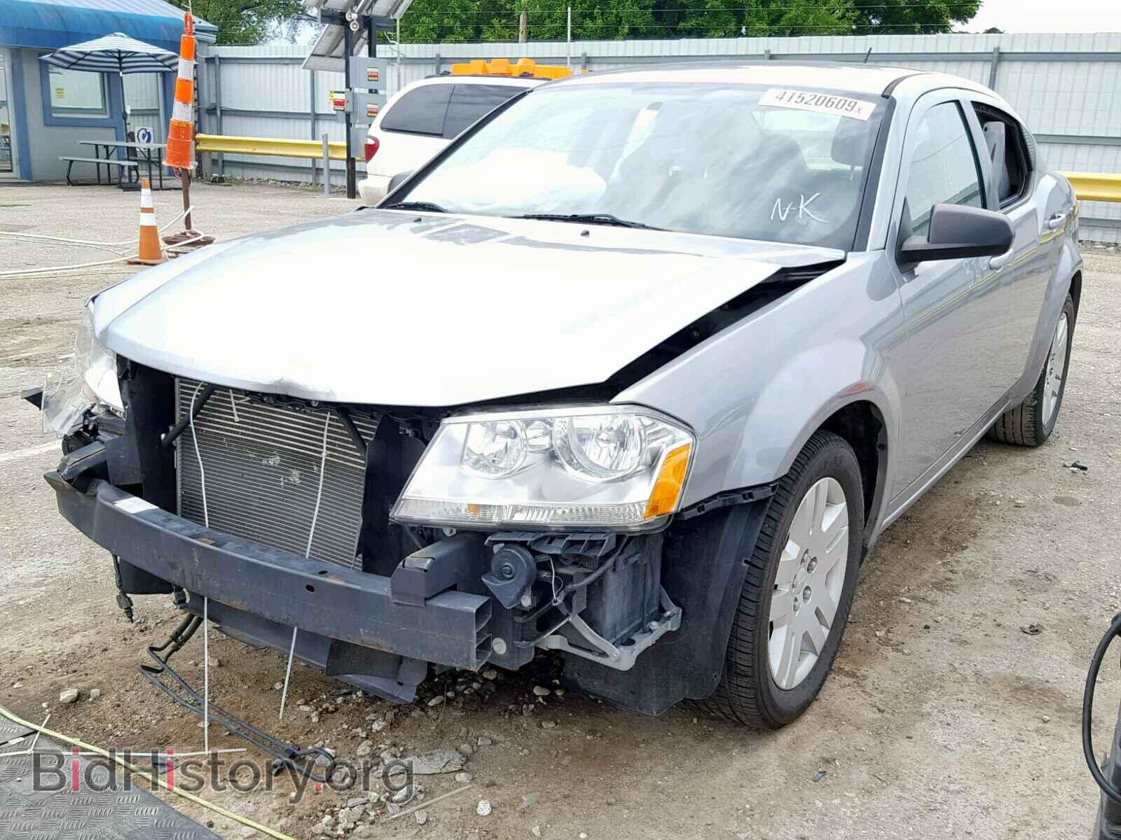2014 DODGE AVENGER - VIN: 1C3CDZAG0EN217774 - Фото 2
