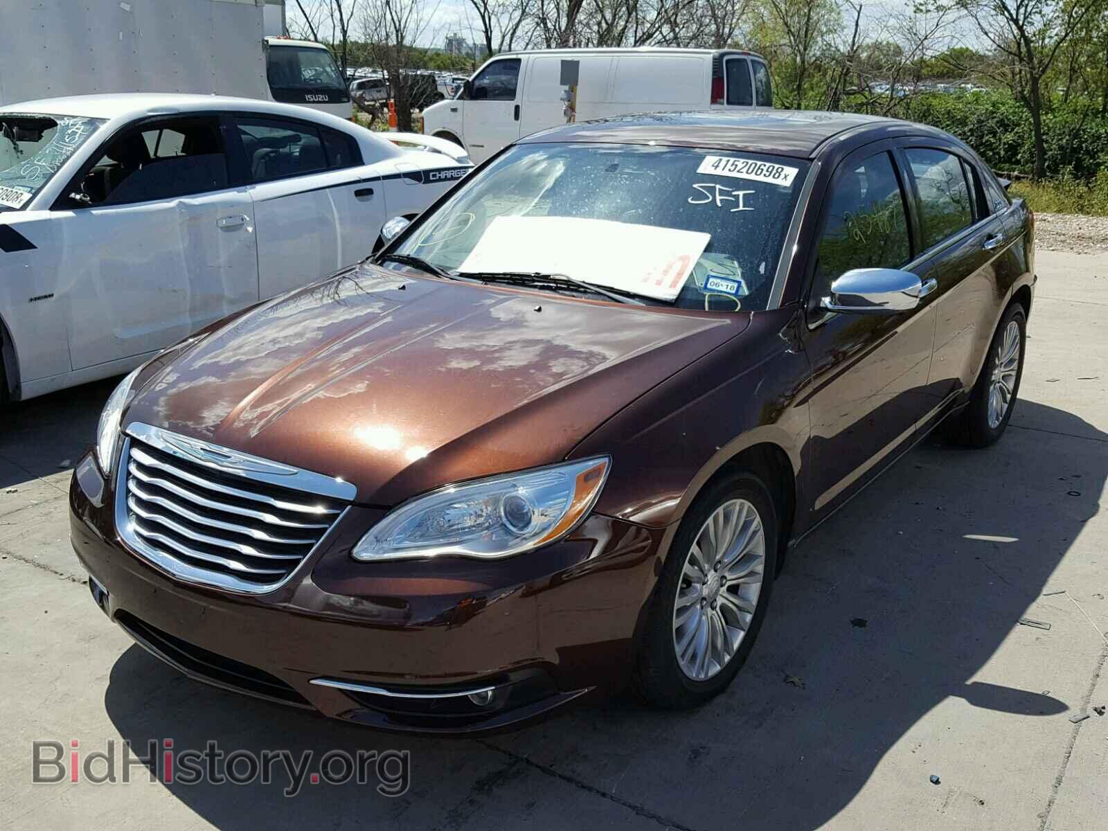 2012 CHRYSLER 200 - VIN: 1C3CCBCG5CN263797 - Фото 2
