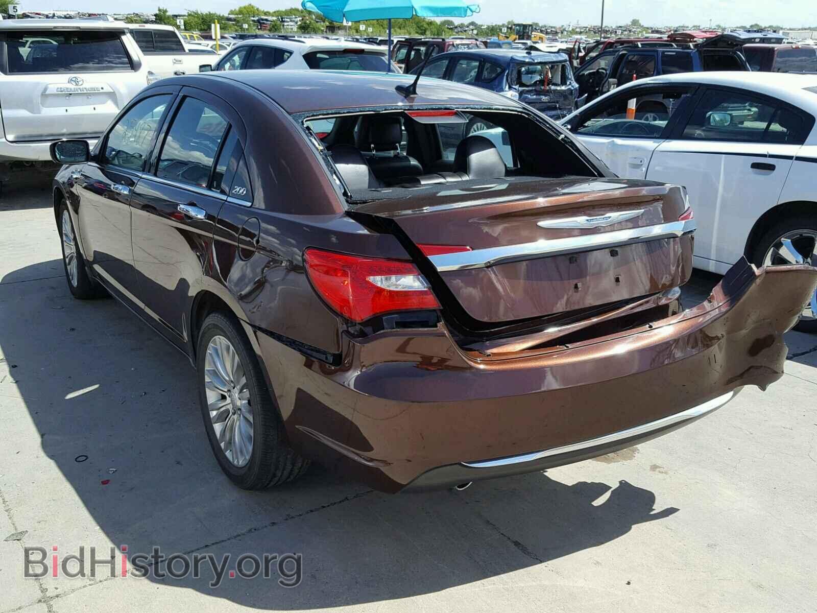 2012 CHRYSLER 200 - VIN: 1C3CCBCG5CN263797 - Фото 3