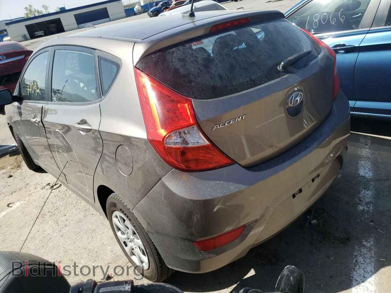 2014 HYUNDAI ACCENT - VIN: KMHCT5AEXEU171619 - Фото 3