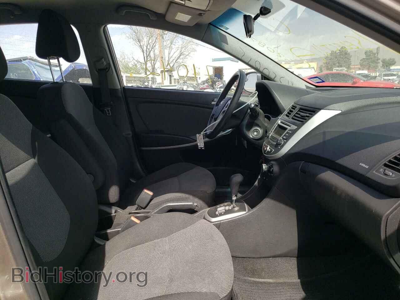 2014 HYUNDAI ACCENT - VIN: KMHCT5AEXEU171619 - Фото 5