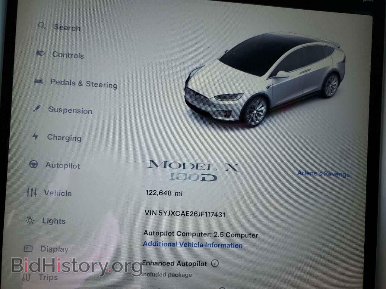 2018 TESLA MODEL X - VIN: 5YJXCAE26JF117431 - Photo 9