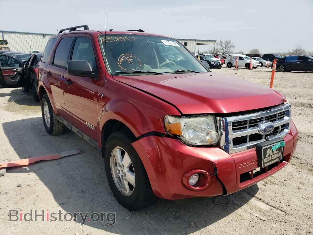 Фотография 1FMCU03108KE38597 - FORD ESCAPE 2008