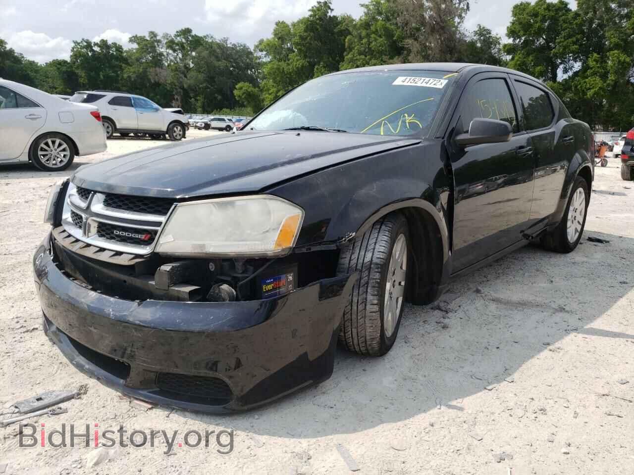 2013 DODGE AVENGER - VIN: 1C3CDZAB4DN632423 - Фото 2