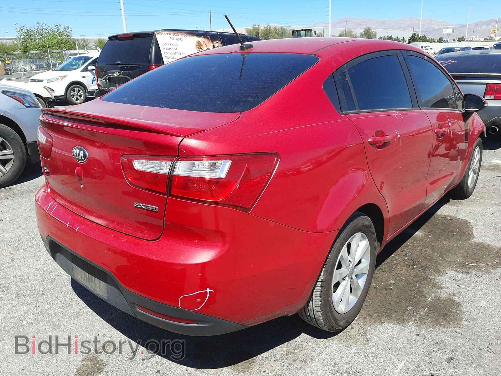 2013 KIA RIO - VIN: KNADN4A36D6198828 - Фото 4