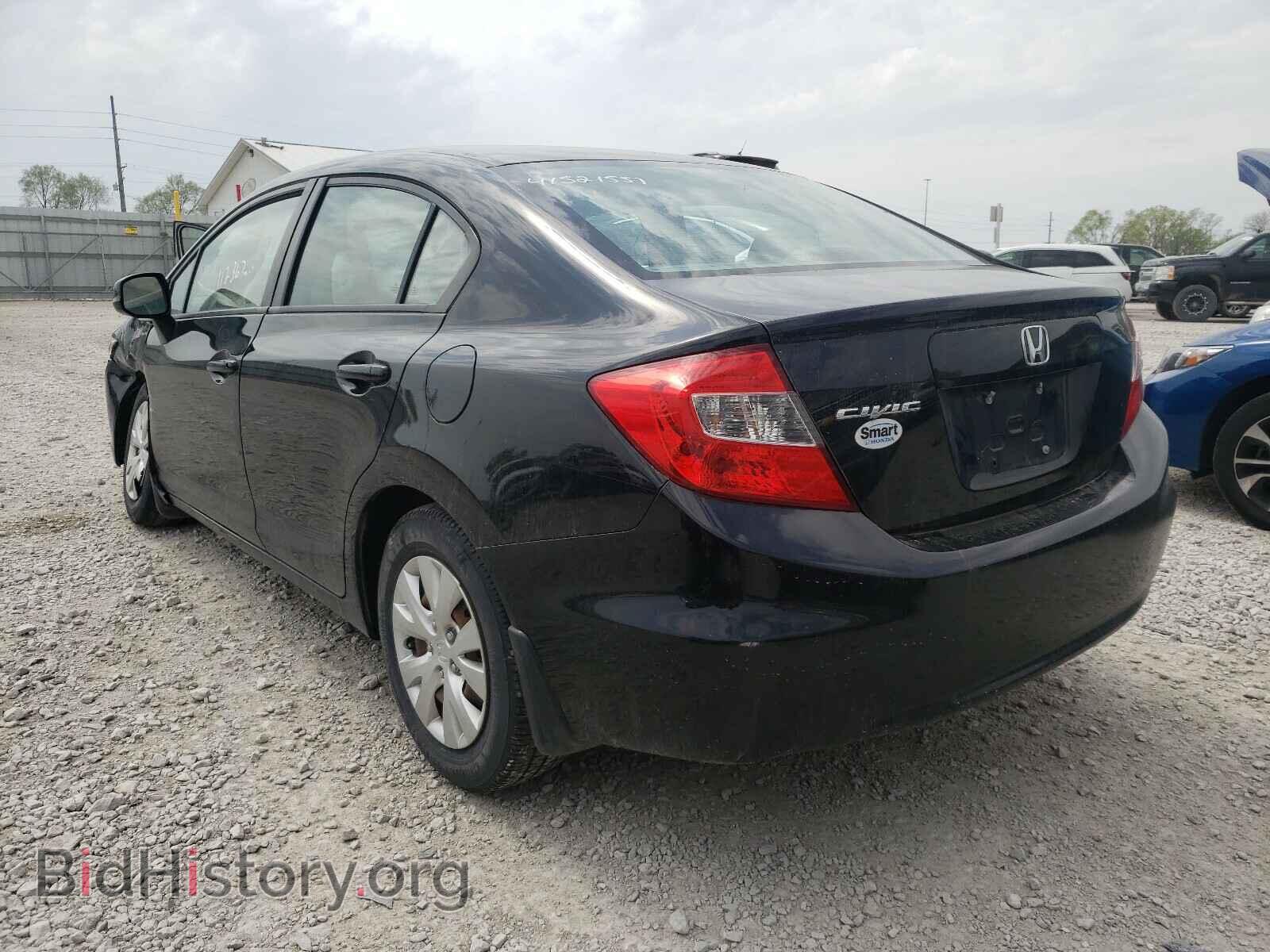 2012 HONDA CIVIC - VIN: 19XFB2F55CE007041 - Фото 3
