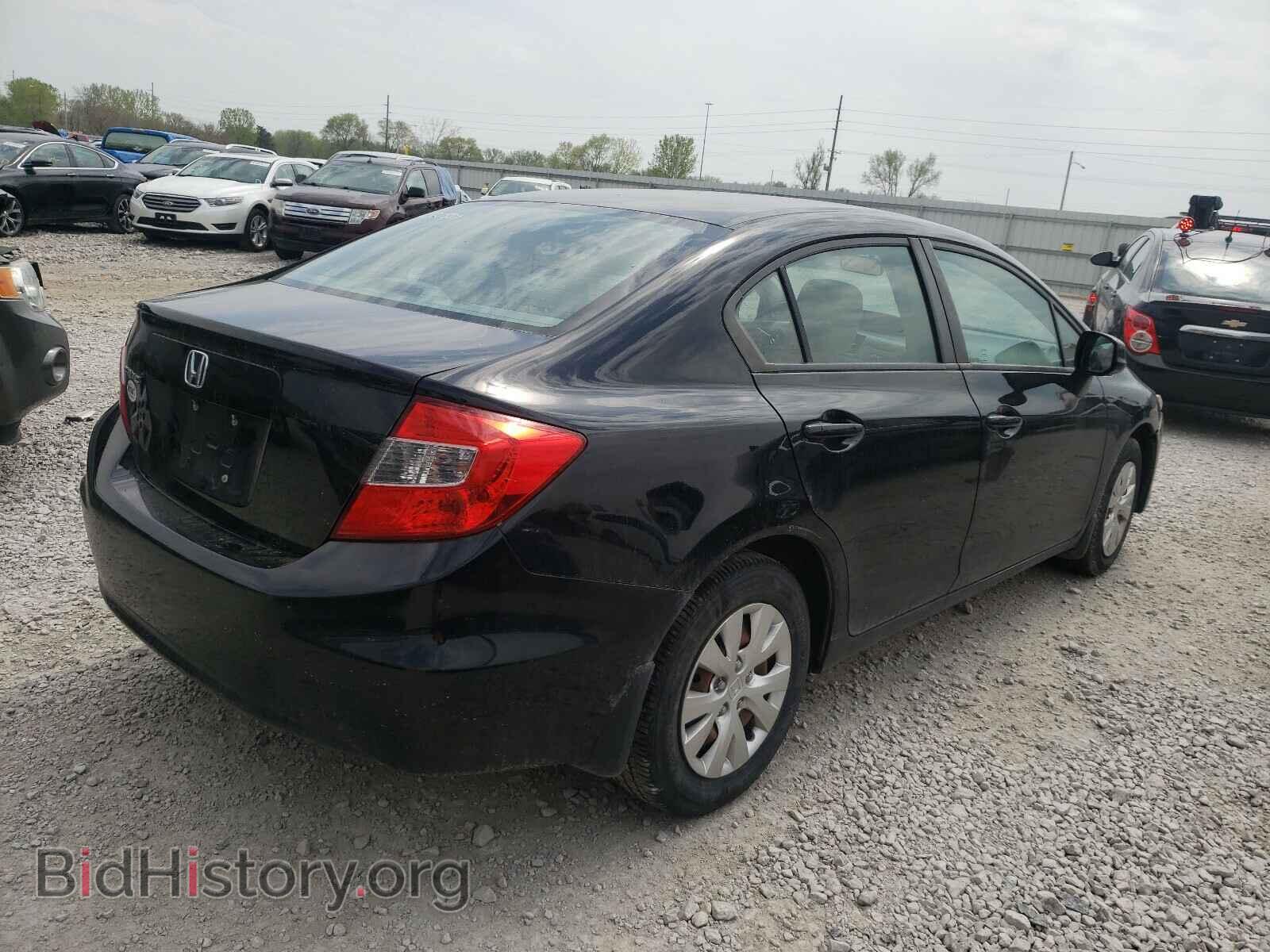 2012 HONDA CIVIC - VIN: 19XFB2F55CE007041 - Фото 4
