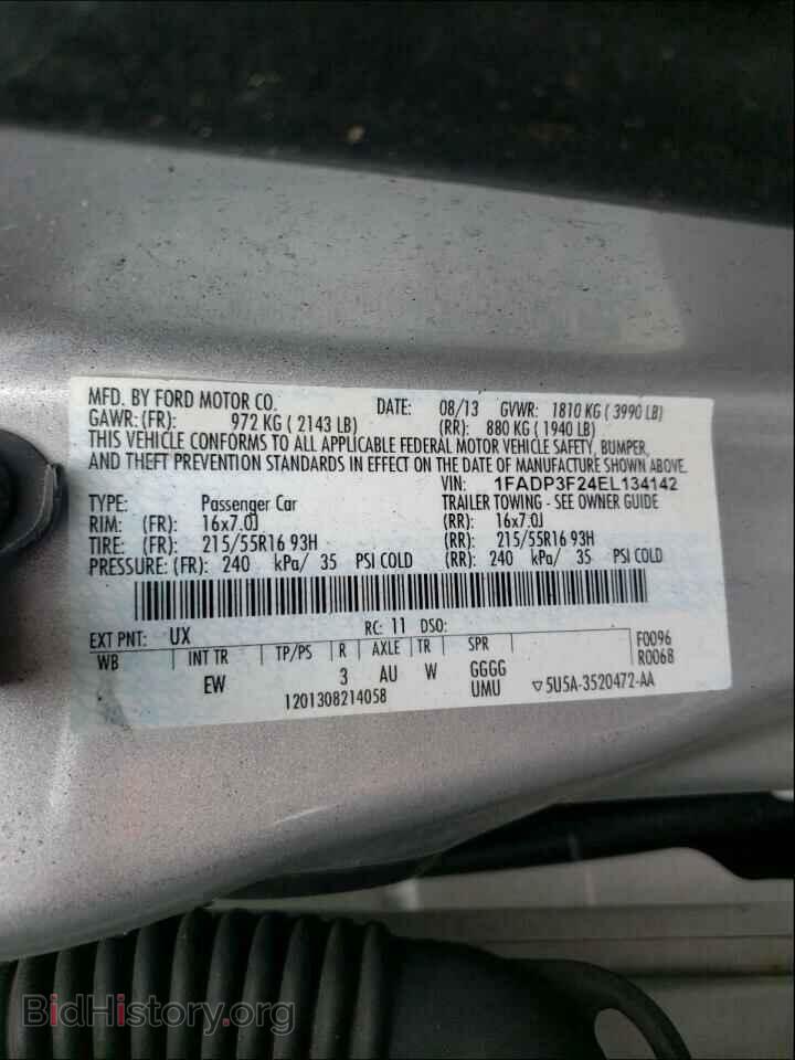 2014 FORD FOCUS - VIN: 1FADP3F24EL134142 - Photo 10