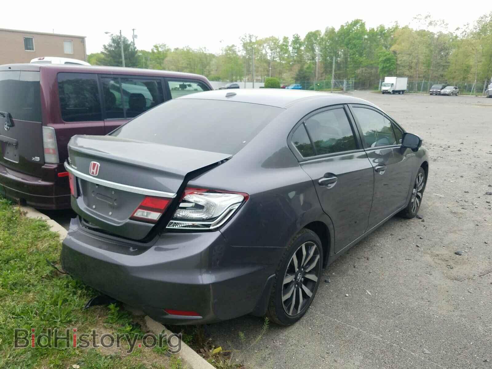 2015 HONDA CIVIC - VIN: 2HGFB2F95FH506662 - Фото 4