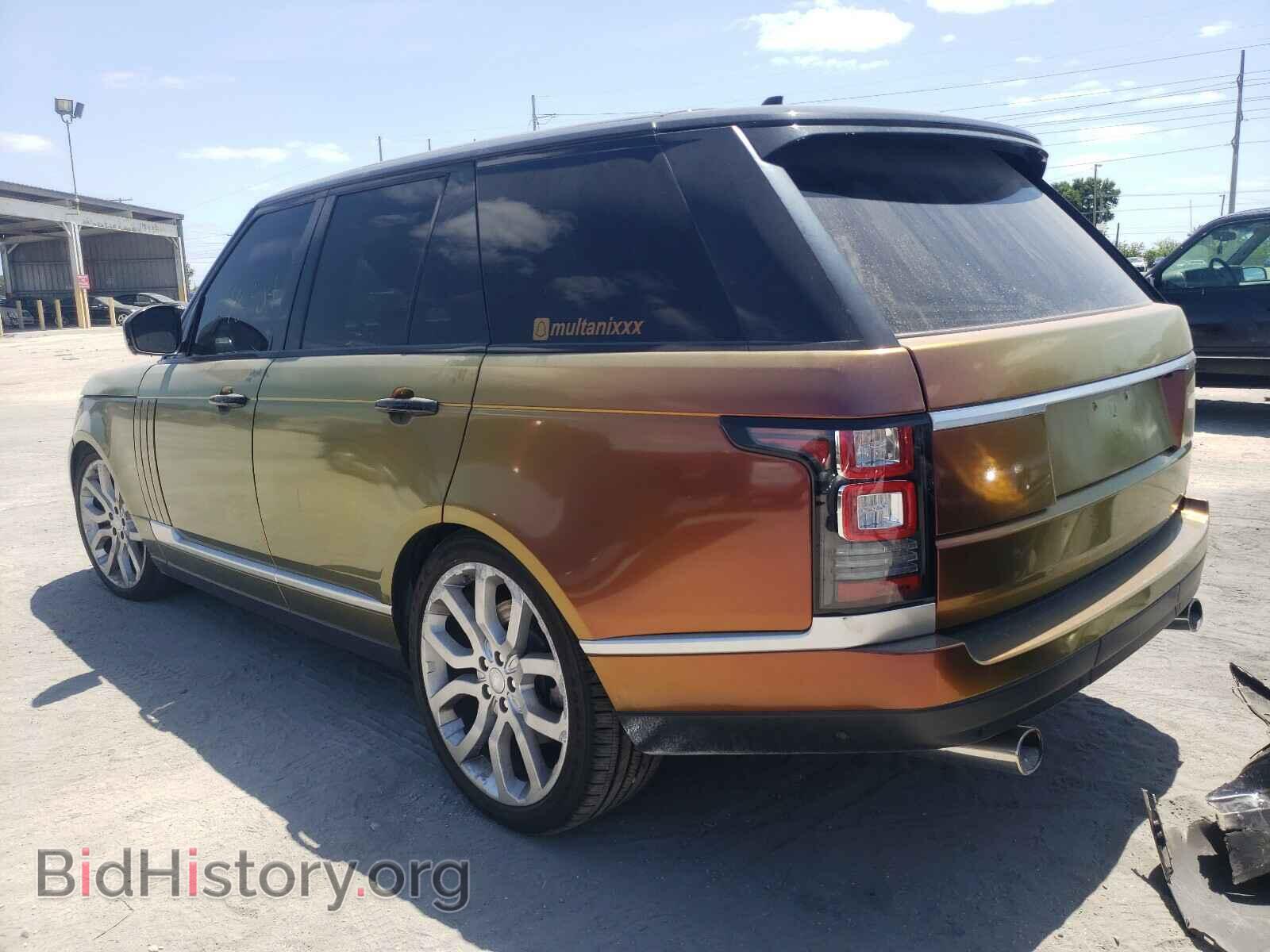 2016 LAND ROVER RANGEROVER - VIN: SALGS2EF2GA299991 - Фото 3