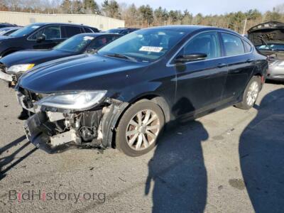 2015 Chrysler 200 C, черный — VIN 1C3CCCCB8FN536746, Copart