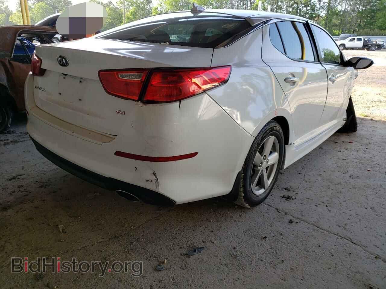 2015 KIA OPTIMA - VIN: 5XXGM4A75FG354836 - Photo 4