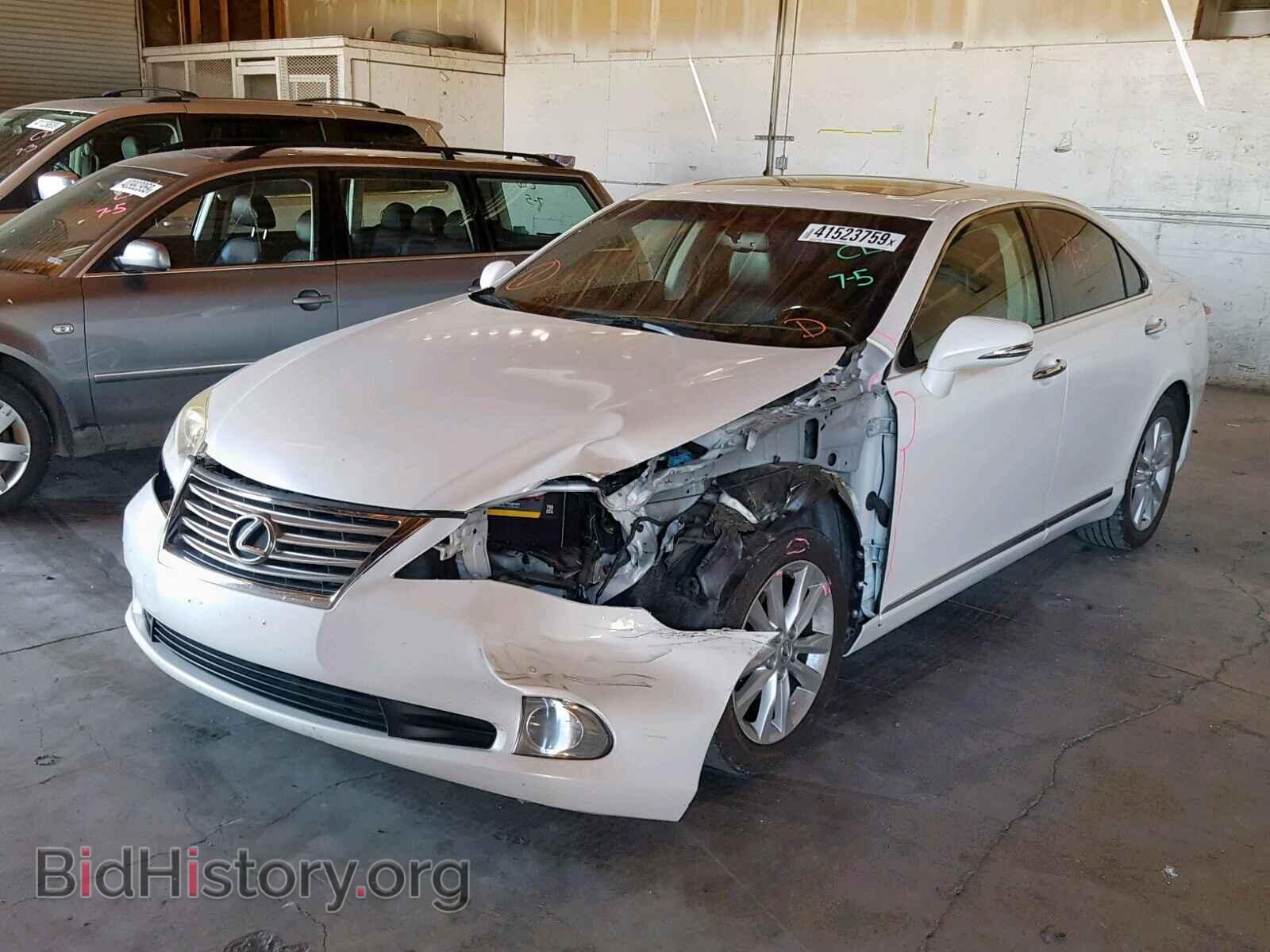 2012 LEXUS ES350 - VIN: JTHBK1EG0C2485942 - Фото 2