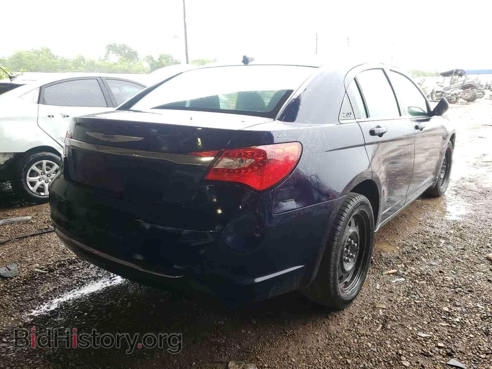 2014 CHRYSLER 200 - VIN: 1C3CCBAG7EN101398 - Фото 4