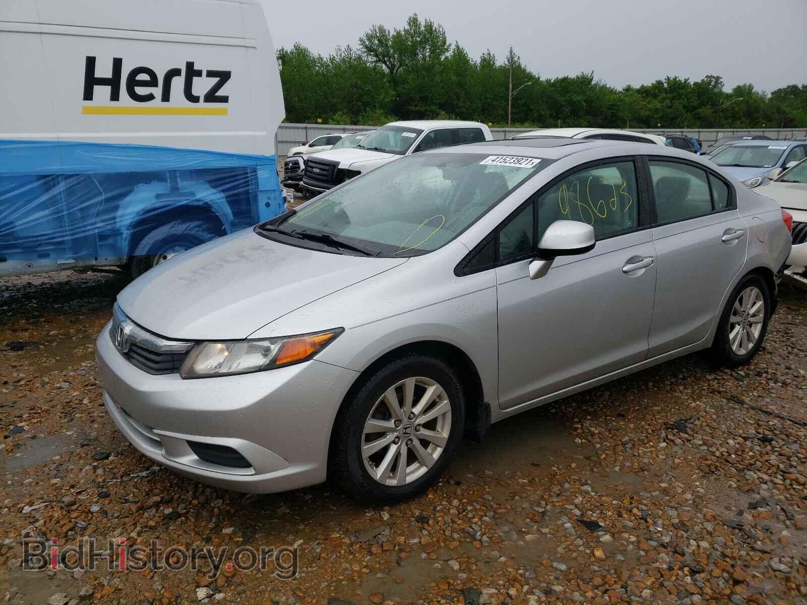 2012 HONDA CIVIC - VIN: 2HGFB2F86CH608829 - Photo 2