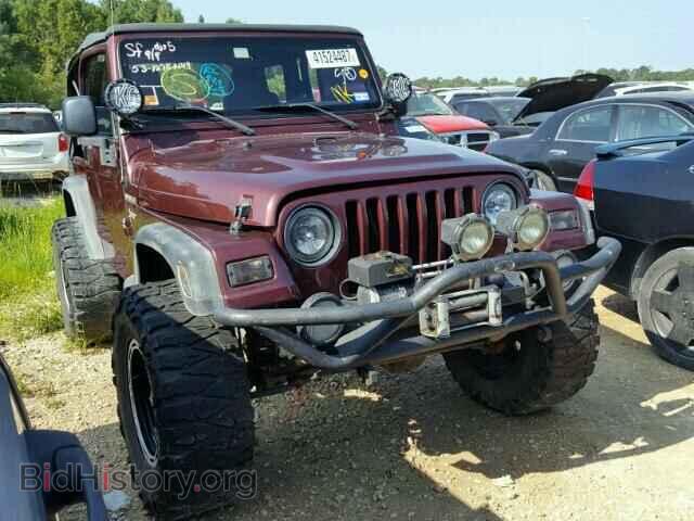 Photo 1J4FA49S13P344980 - JEEP WRANGLER 2003