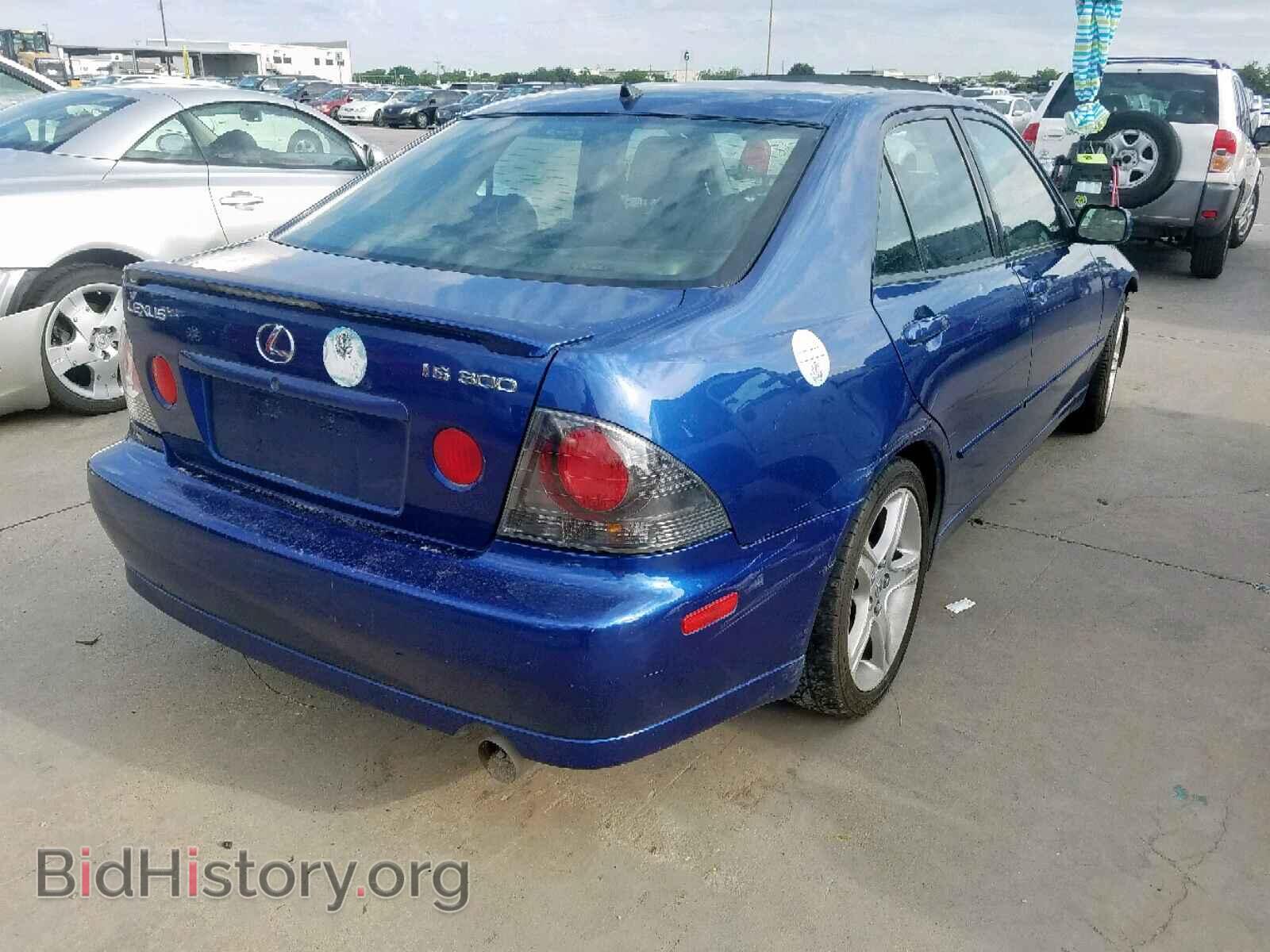 2002 LEXUS IS - VIN: JTHBD192220054148 - Фото 4