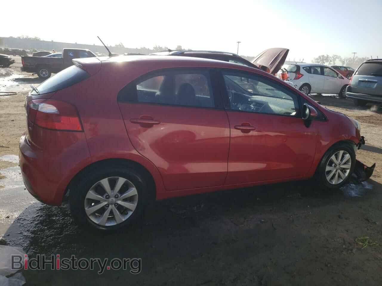 2013 KIA RIO - VIN: KNADM5A35D6207091 - Фото 3